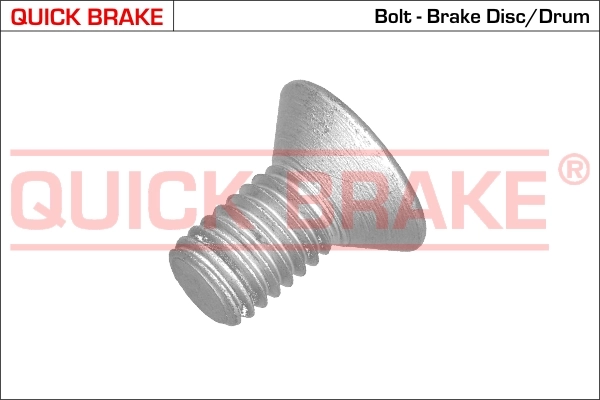 Bolt, brake disc